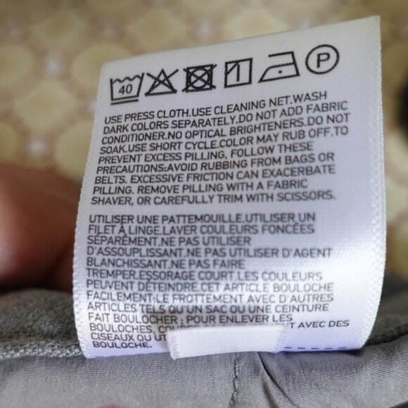 Uniqlo Grey High Waisted Wide Leg Pant Size XS Like new - Picture 10 of 11